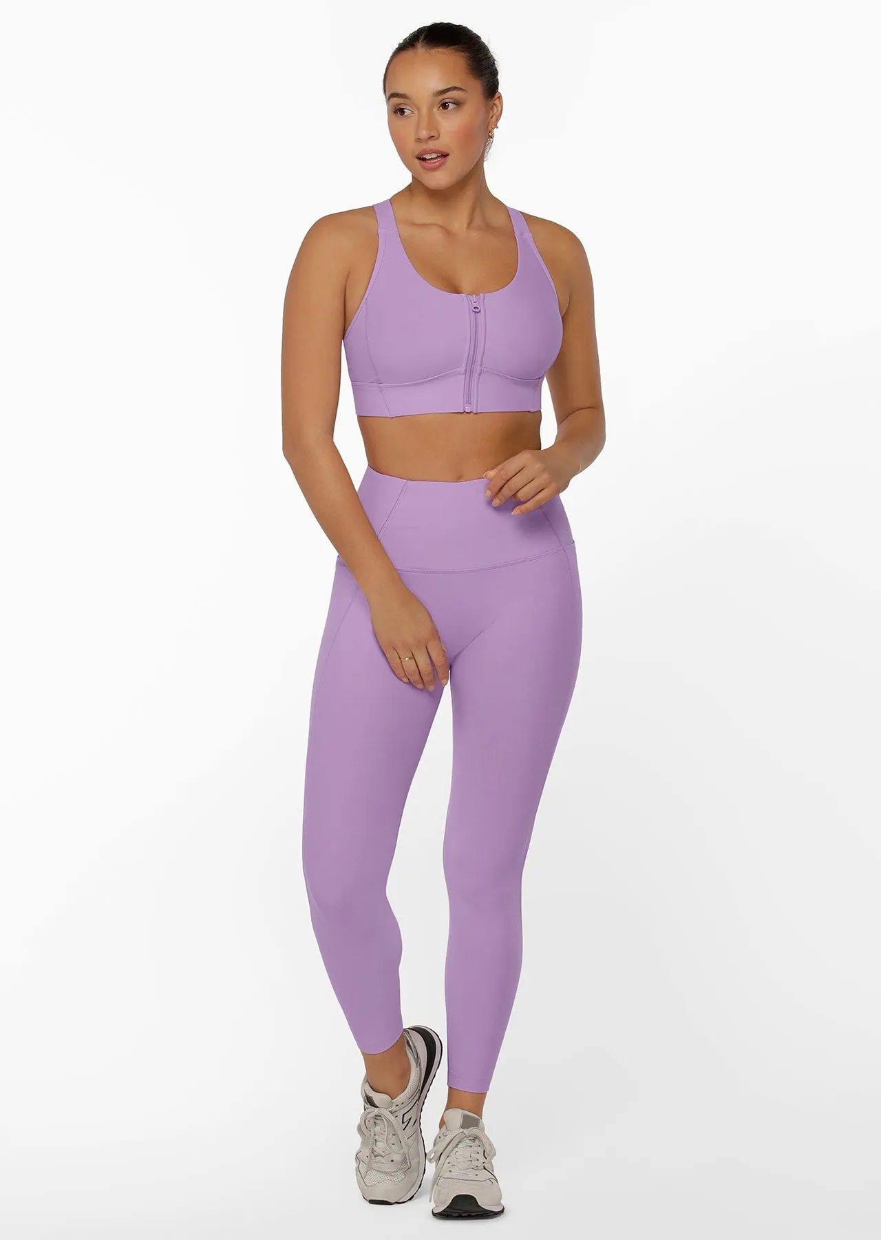 Lorna Jane Ultimate Excel Sports Bra - Lilac Buzz