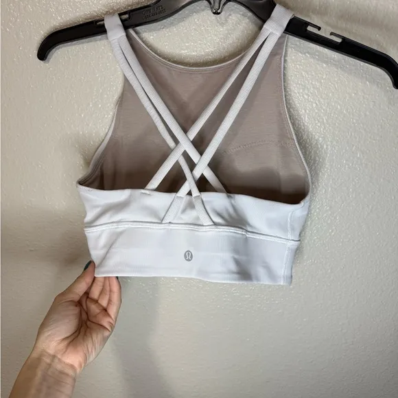 Lululemon High Neck Longline Energy Sports Bra