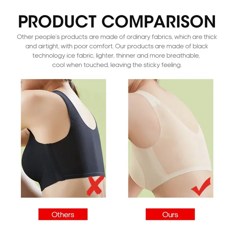 M-4XL Wireless Seamless Ultra-Thin Bra