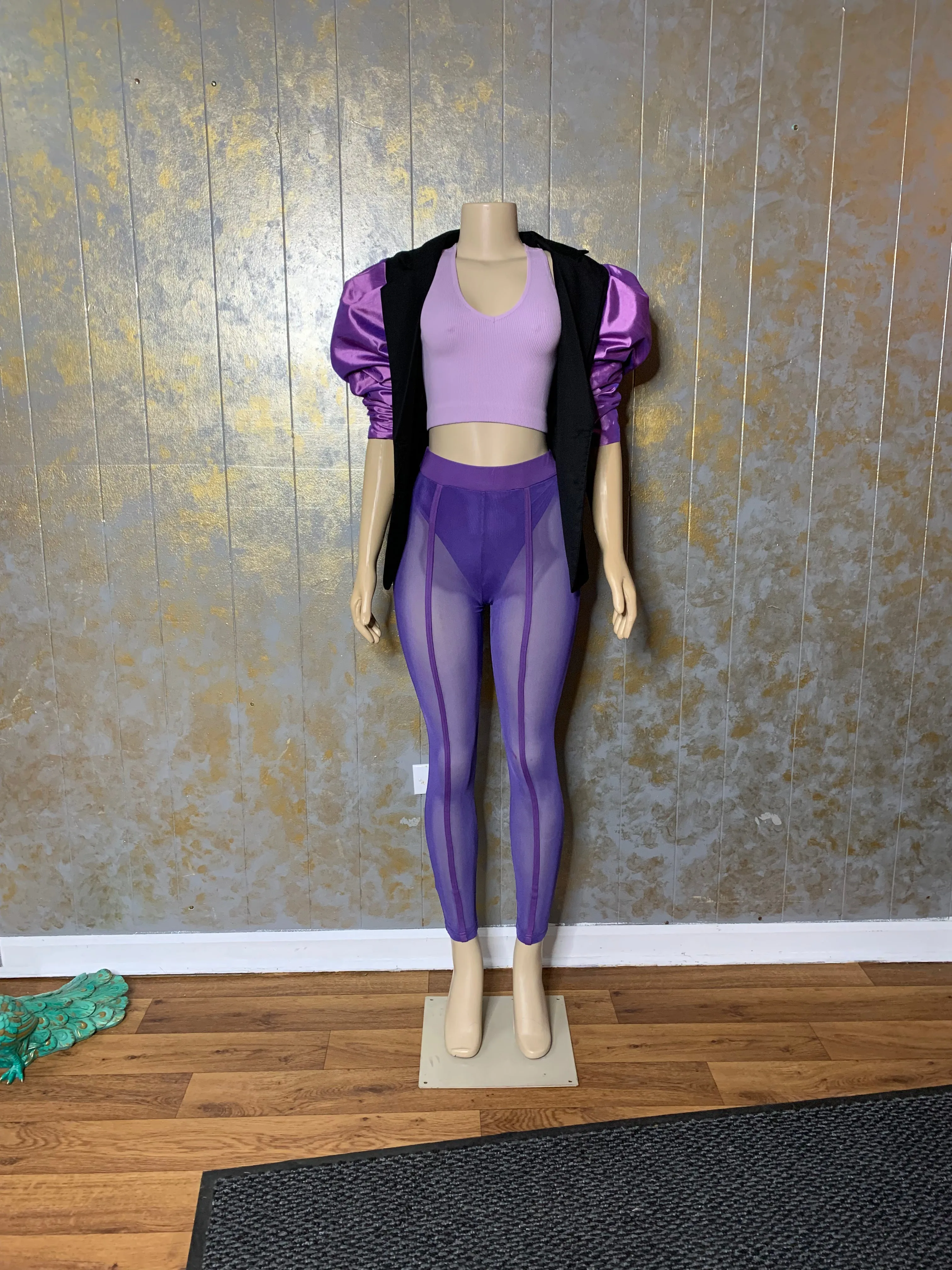 Marie Leggings- Purple