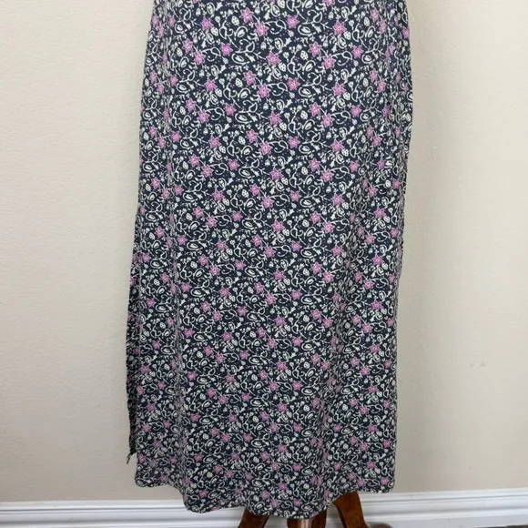 Marine Layer Emlyn Midi Dress in Floral Block Print
