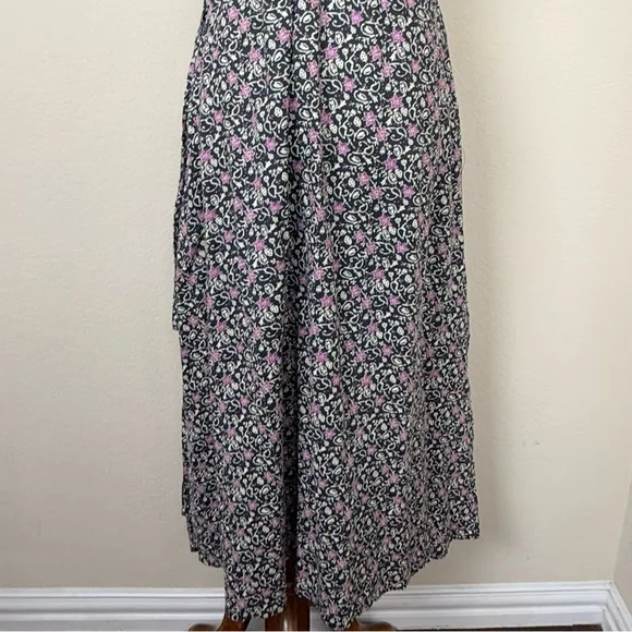 Marine Layer Emlyn Midi Dress in Floral Block Print