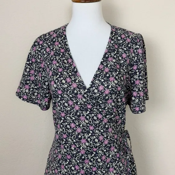 Marine Layer Emlyn Midi Dress in Floral Block Print