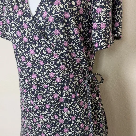 Marine Layer Emlyn Midi Dress in Floral Block Print
