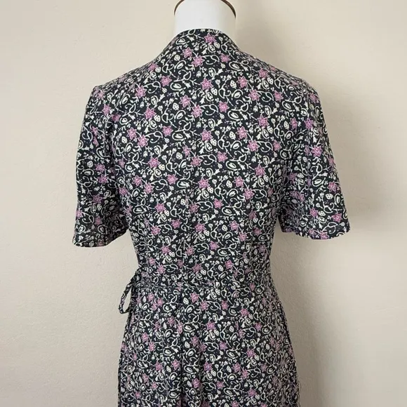 Marine Layer Emlyn Midi Dress in Floral Block Print