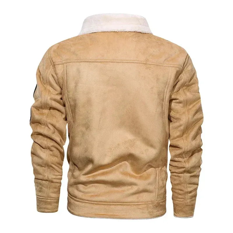 Max | Leather Winter Jacket for Men