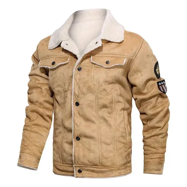 Max | Leather Winter Jacket for Men