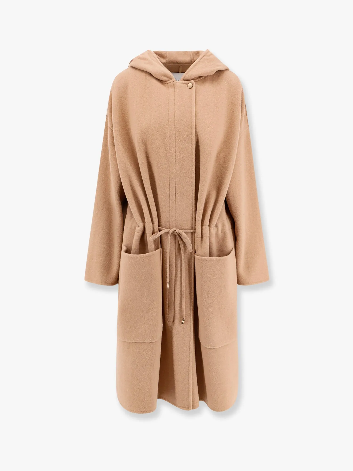 Max Mara Miele Hand Made Virgin Wool And Cashmere Coat