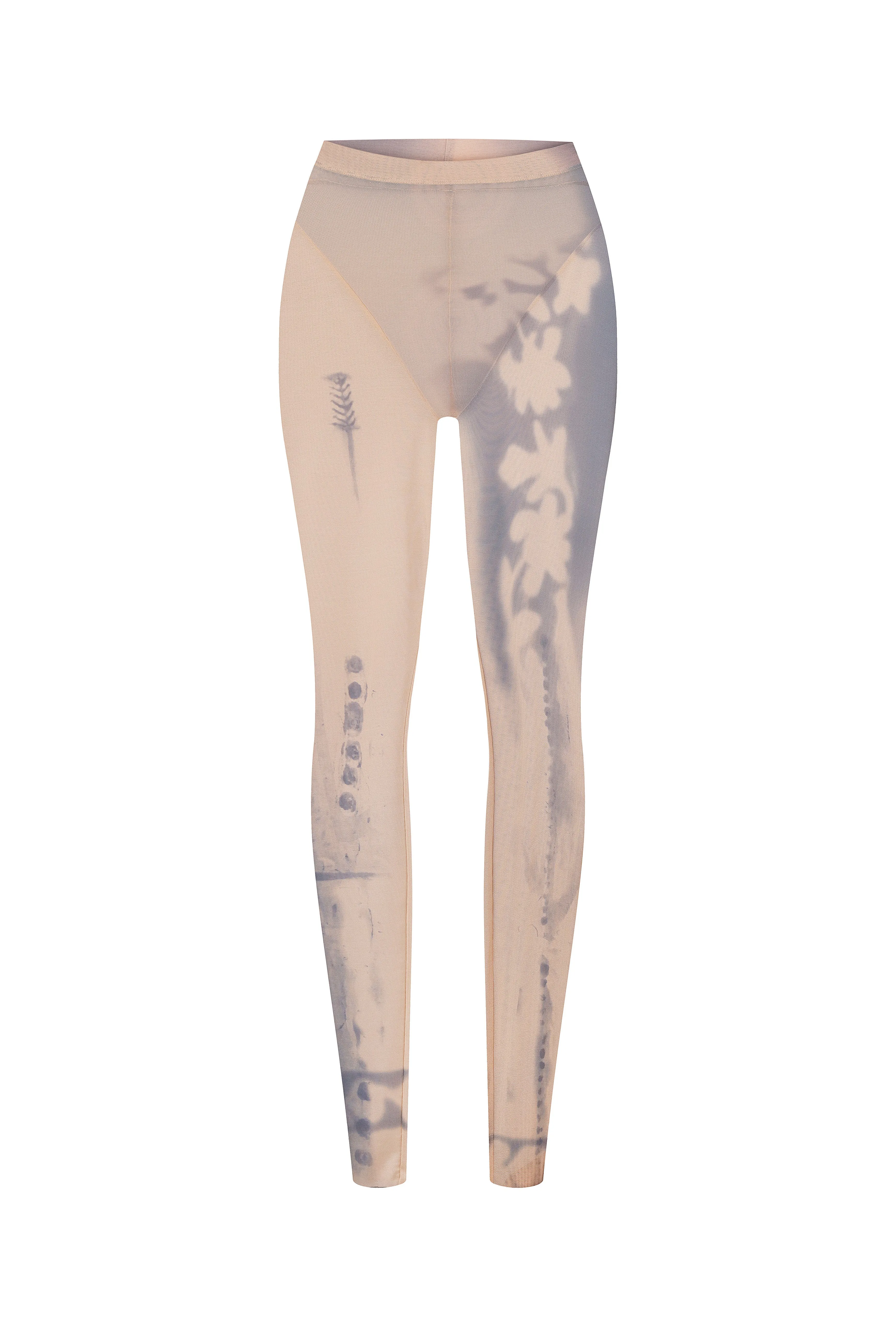 Mesh Leggings "SPRING FLOWERS"