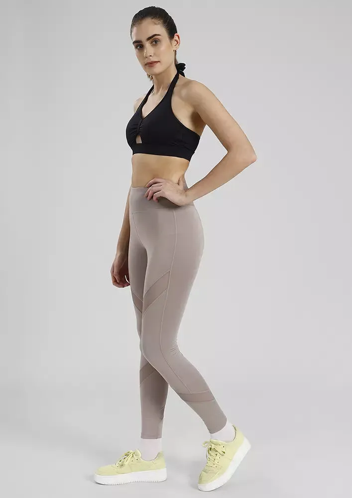Mesh Panel Gym Leggings
