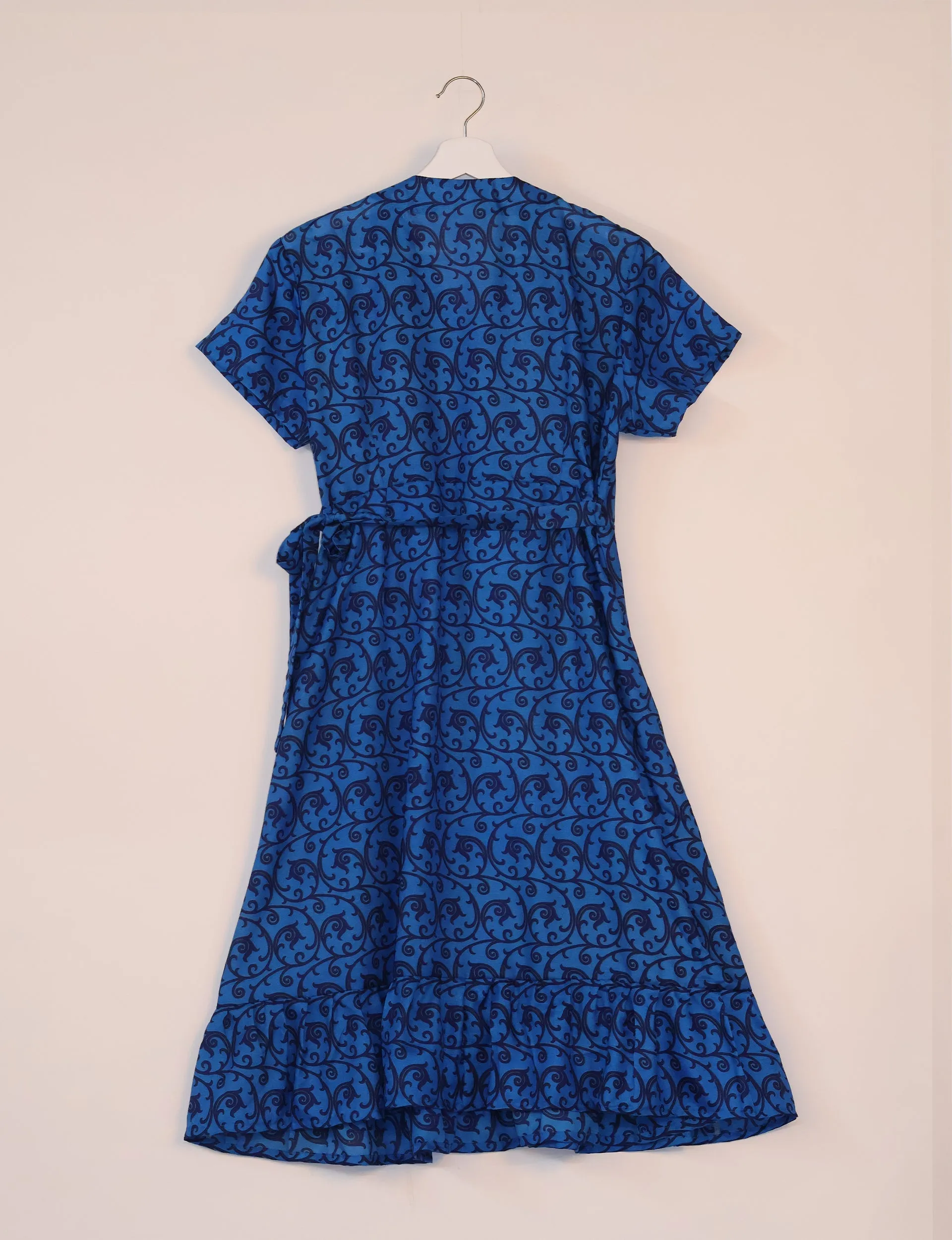 MIDI WRAP DRESS