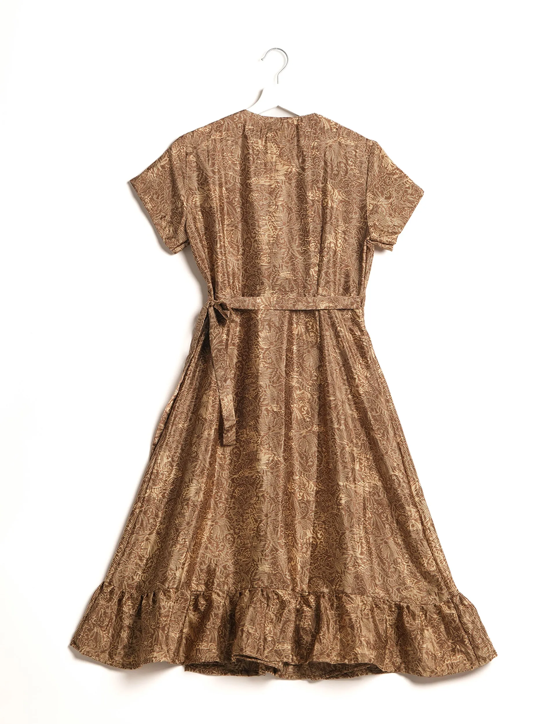 MIDI WRAP DRESS