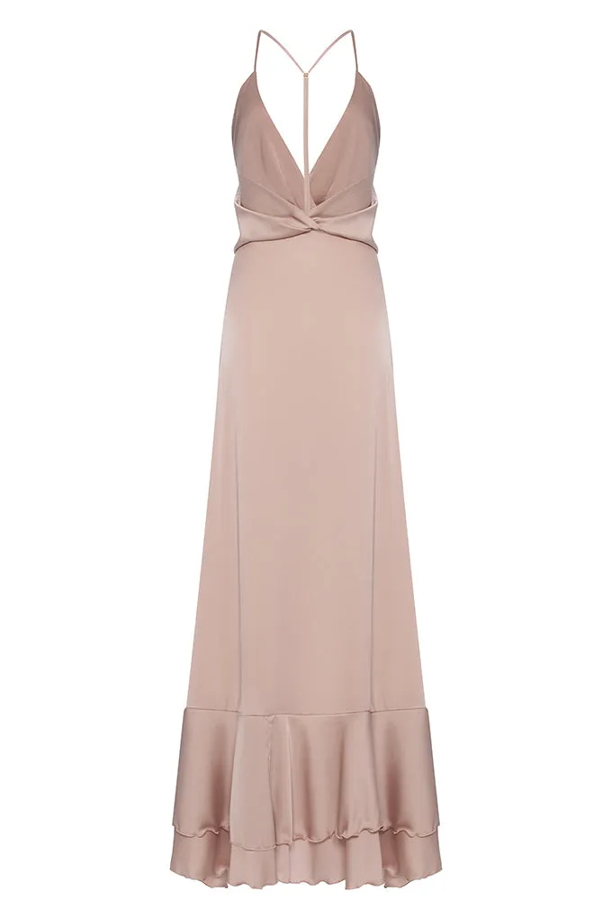 Midi wrap dress