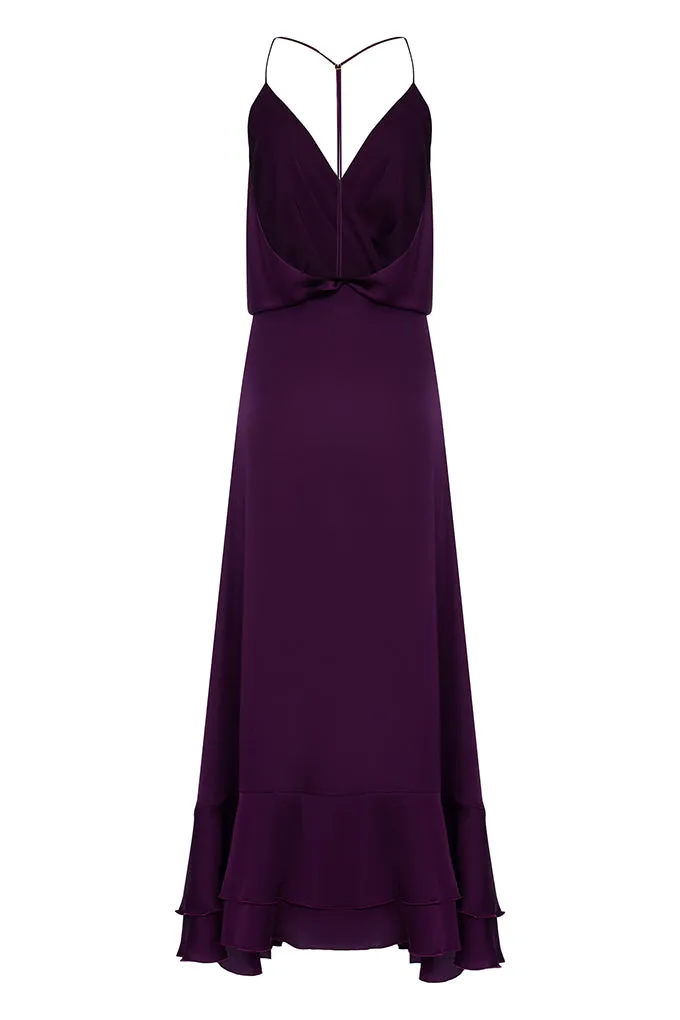 Midi wrap dress