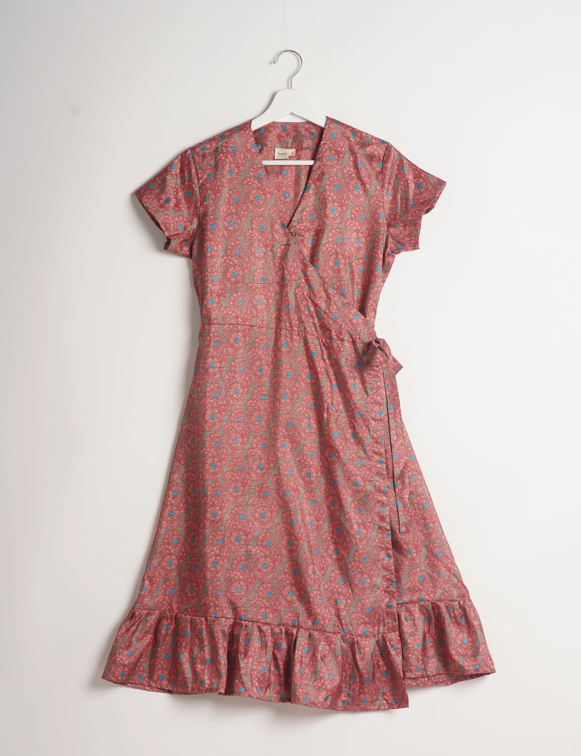 MIDI WRAP DRESS