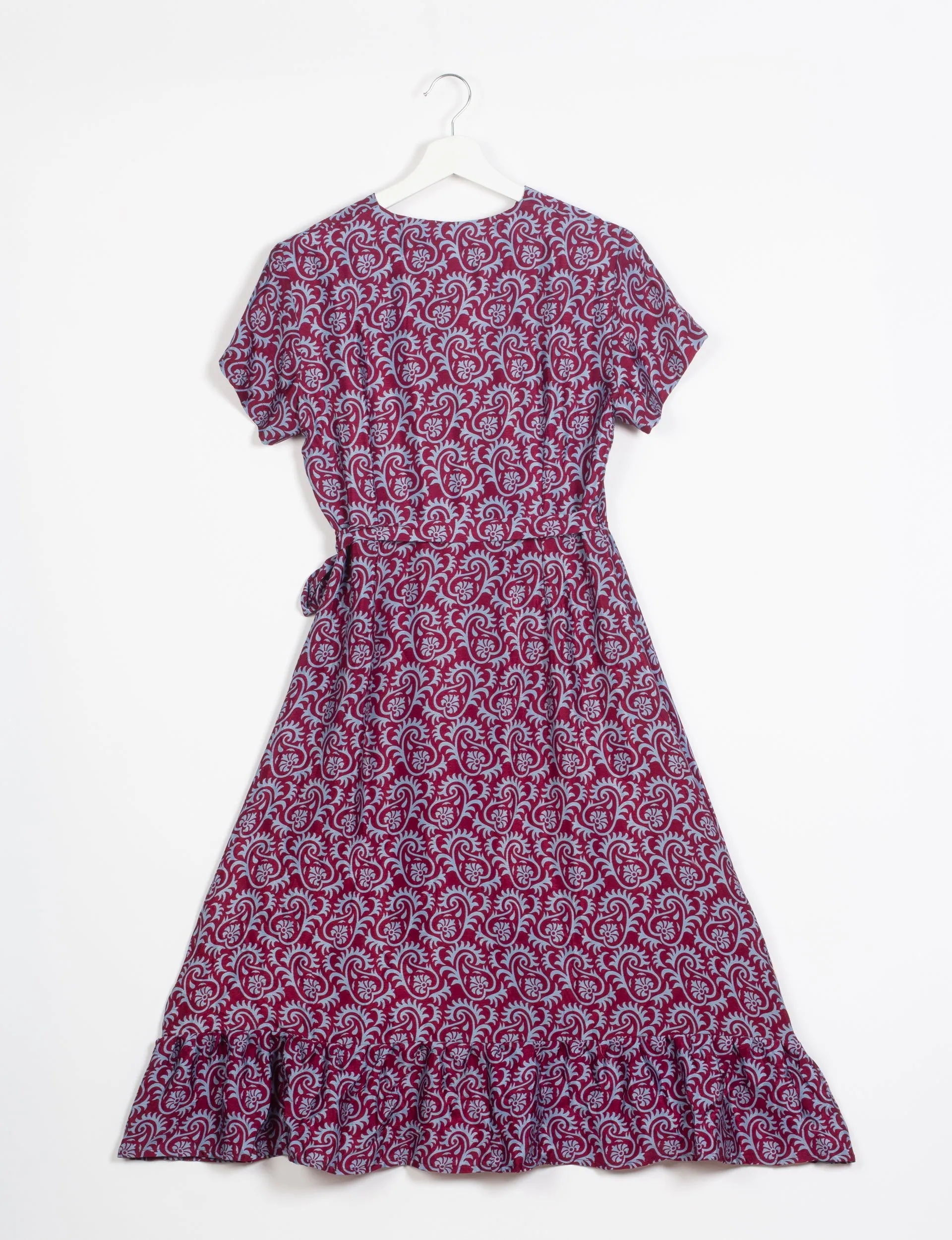 MIDI WRAP DRESS