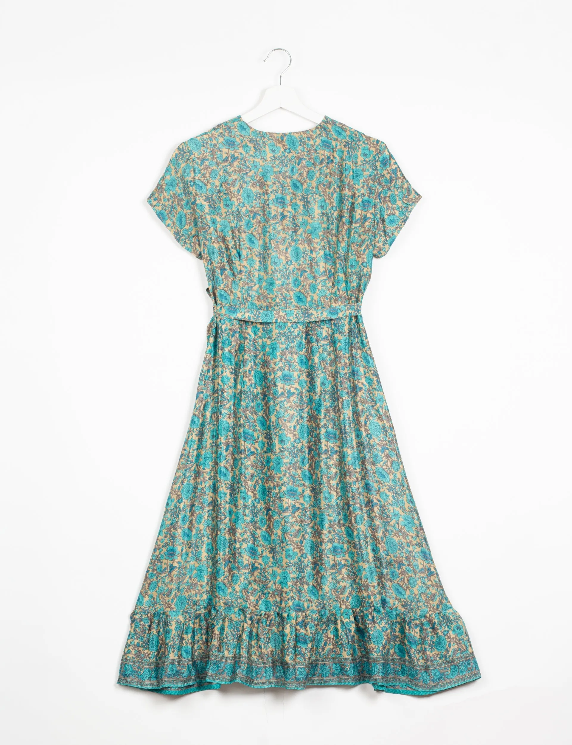 MIDI WRAP DRESS