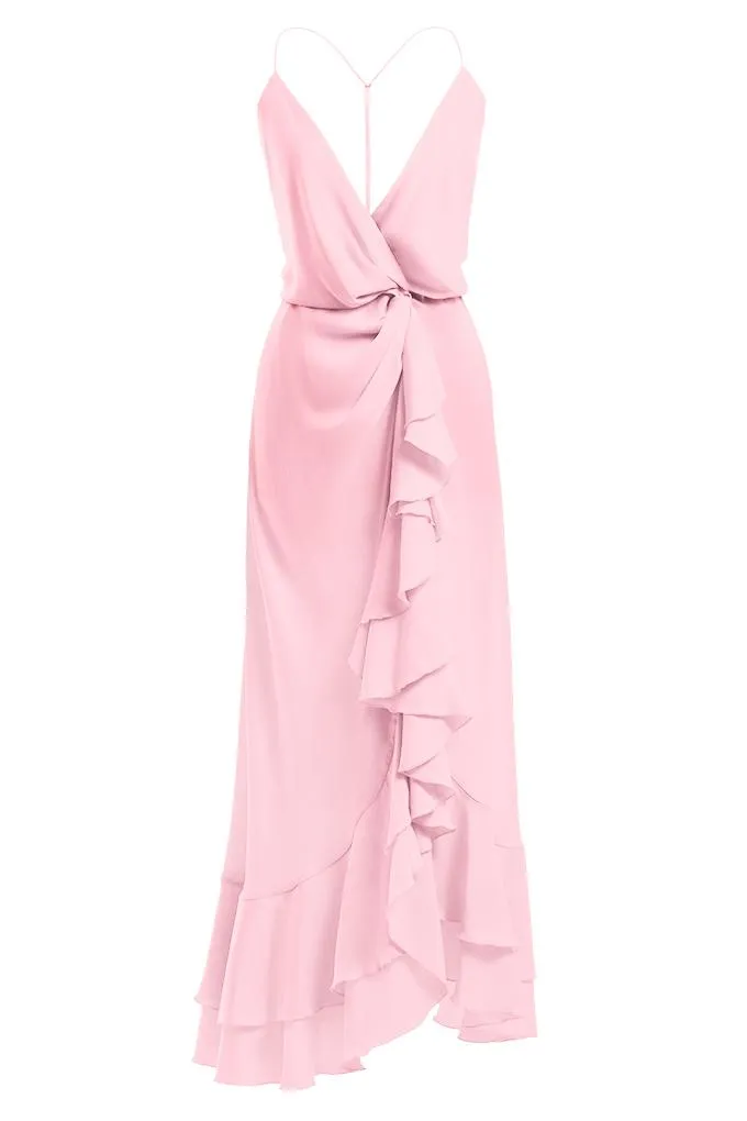 Midi wrap dress