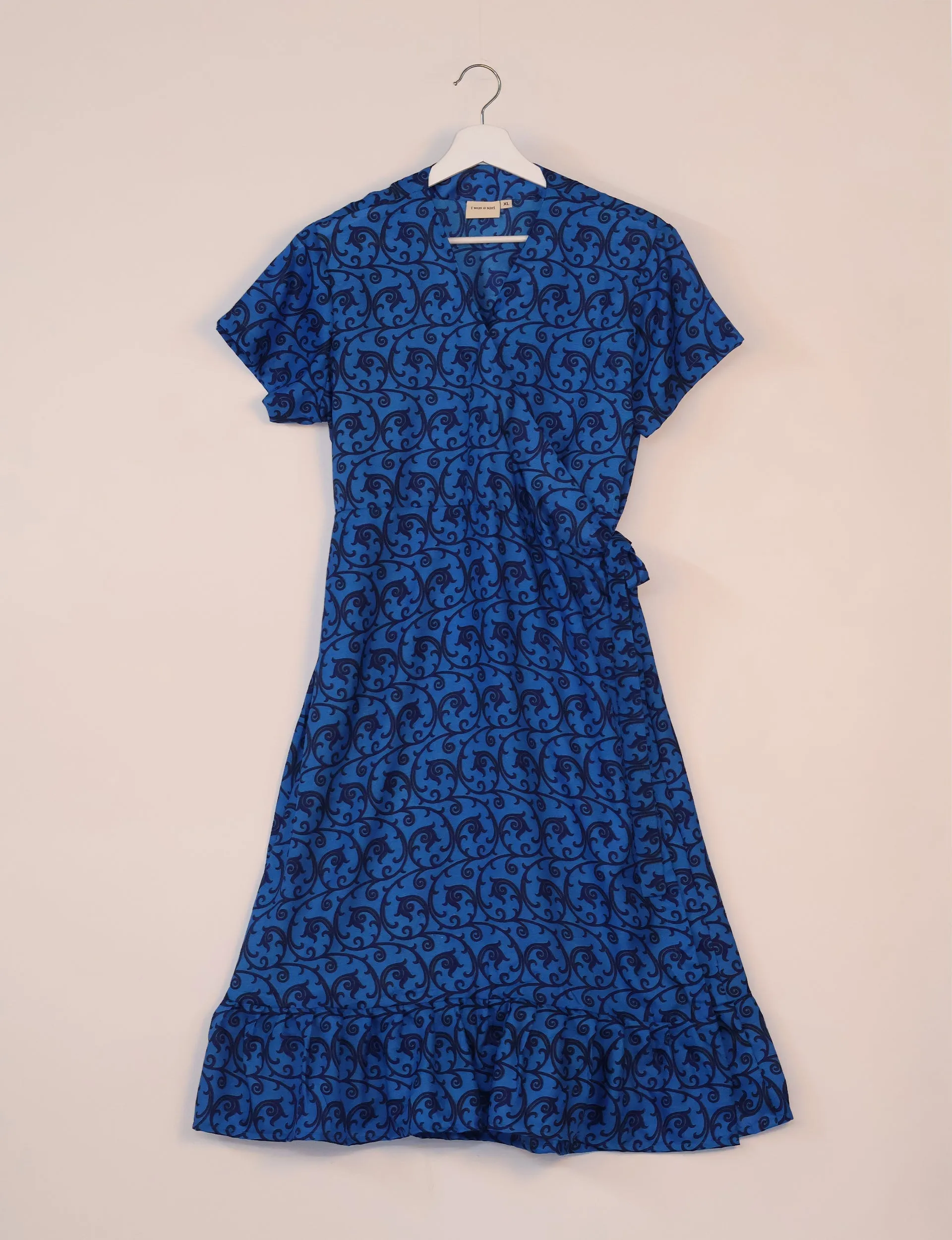 MIDI WRAP DRESS