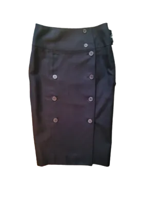 Midi wrap skirt
