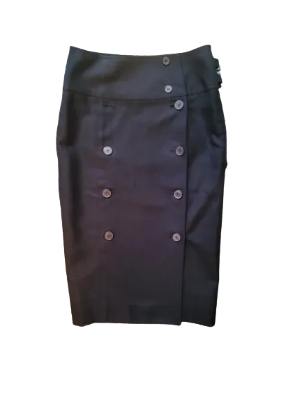 Midi wrap skirt
