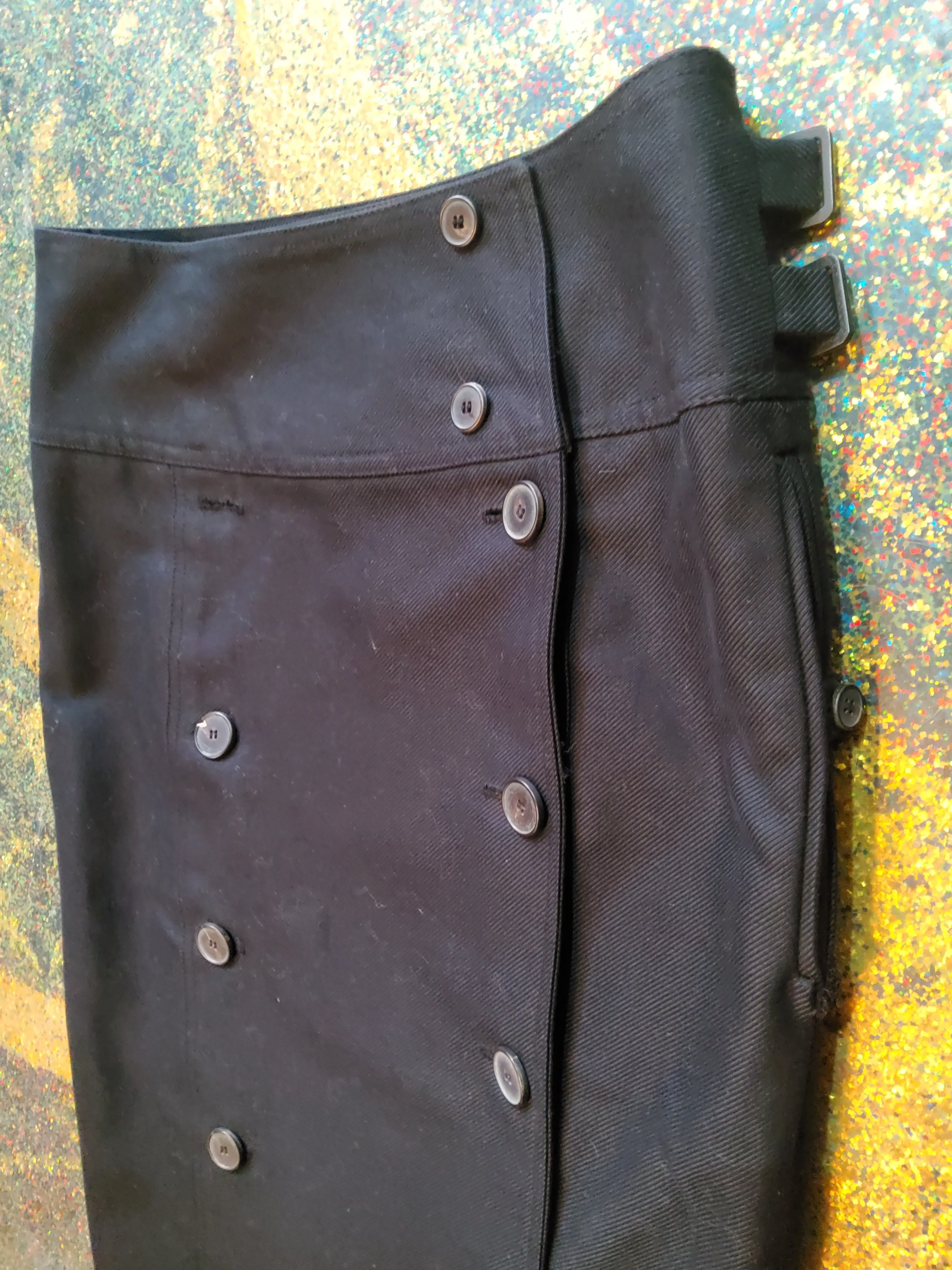 Midi wrap skirt