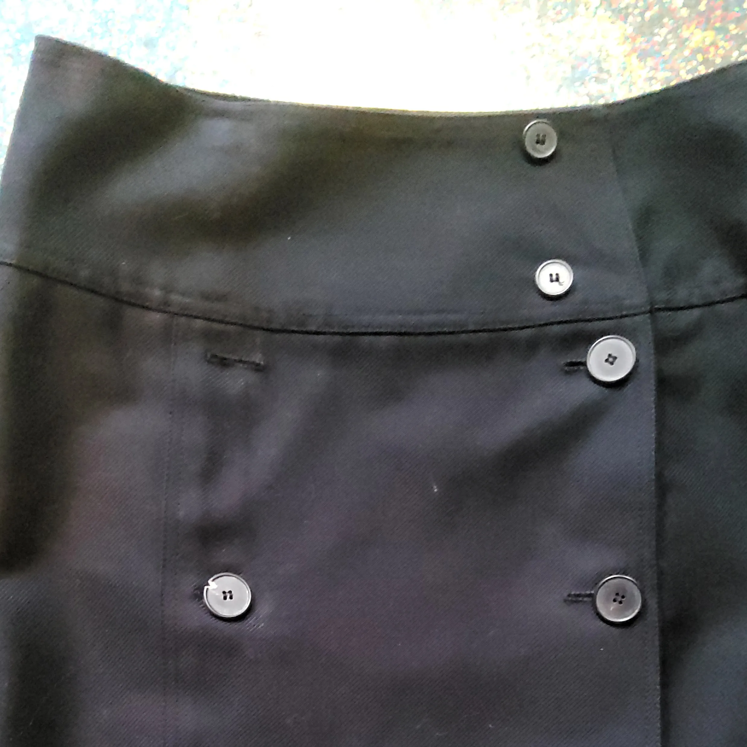 Midi wrap skirt