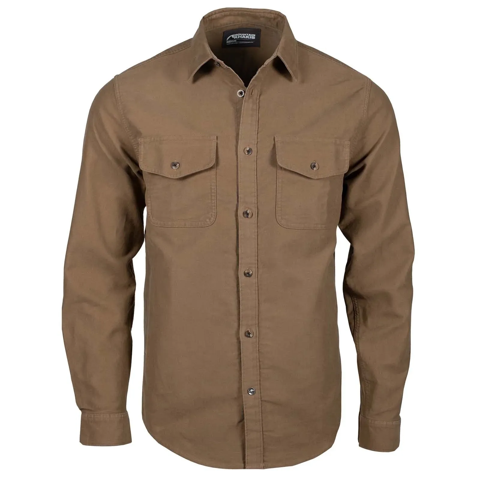 MOUNTAIN KHAKIS MOLESKIN SHIRT JAC - TOBACCO