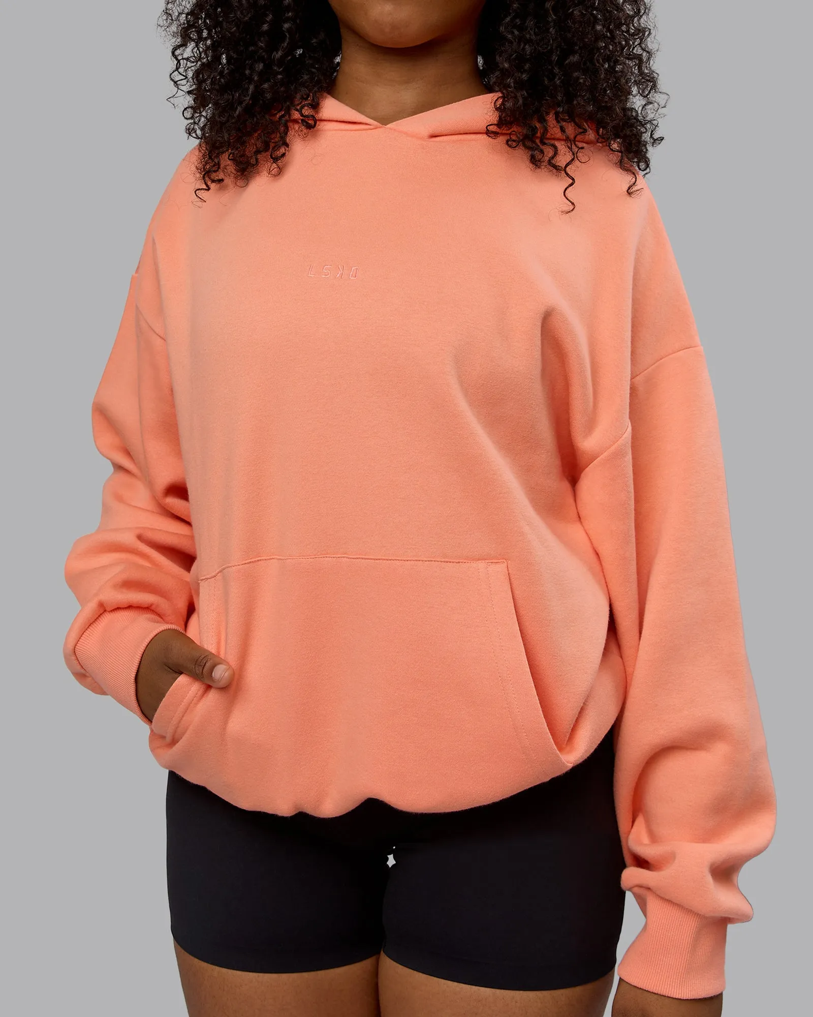 MVP Oversized Hoodie - Mellow Peach