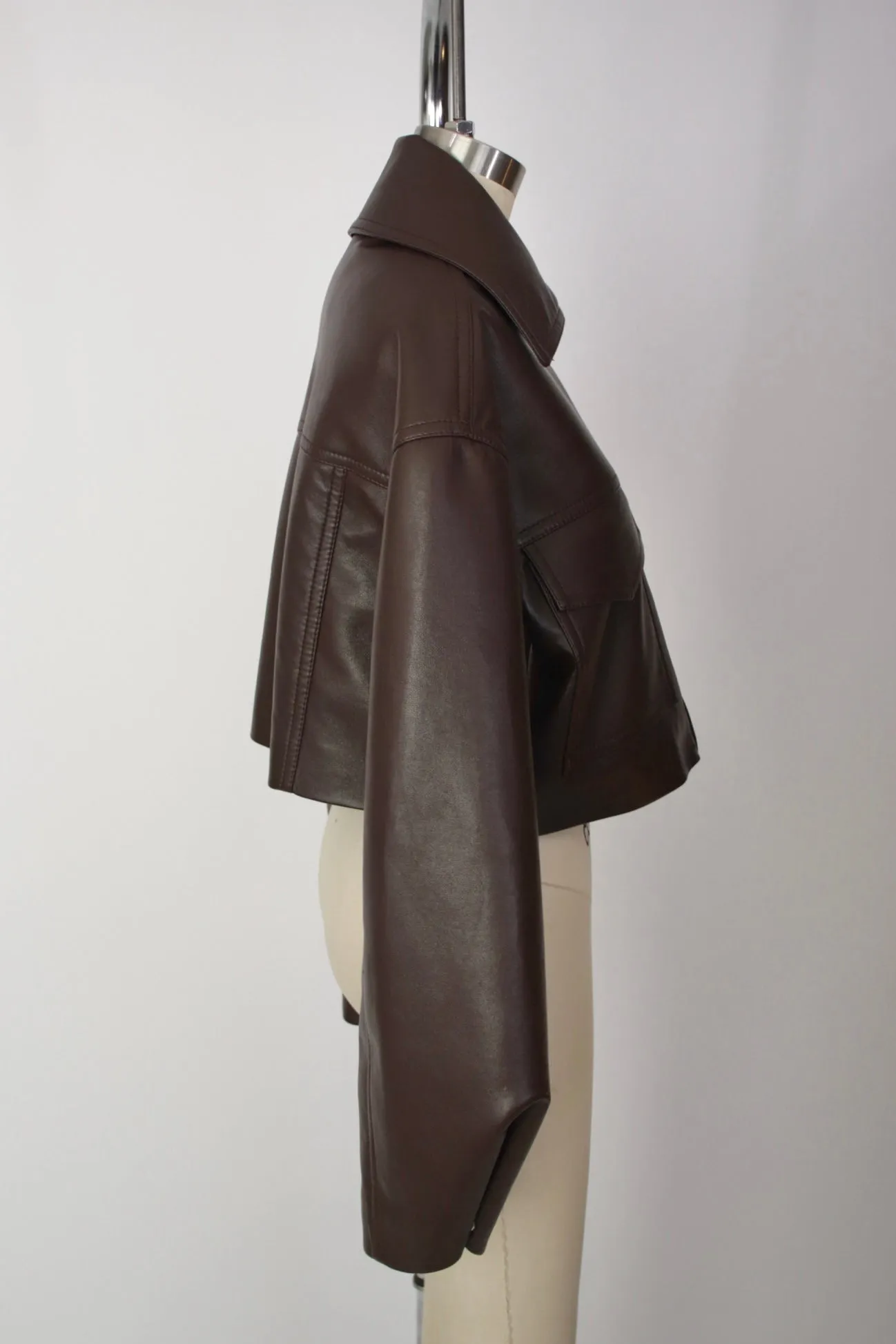 Nanushka Sapir Regenerated Leather Jacket