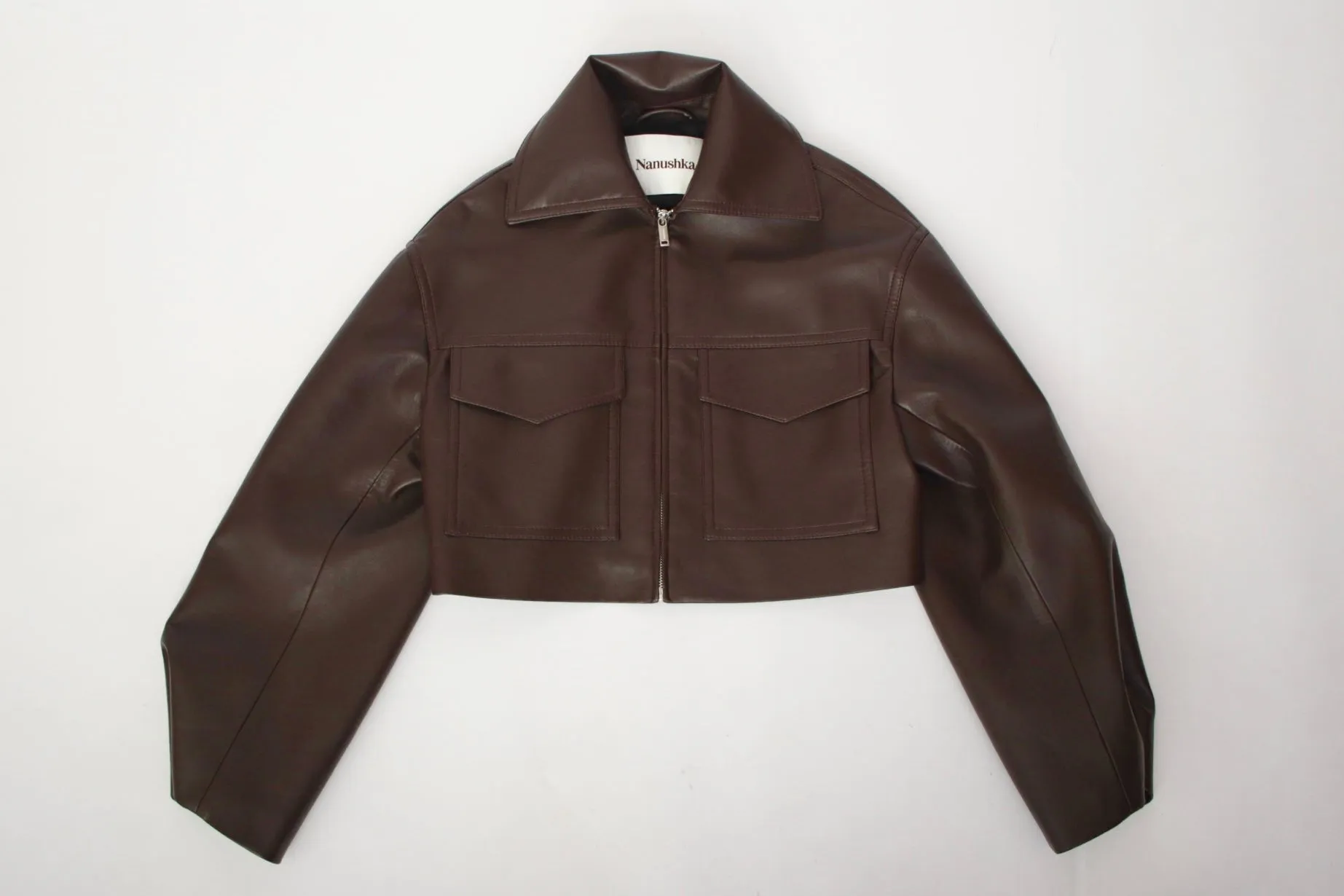 Nanushka Sapir Regenerated Leather Jacket