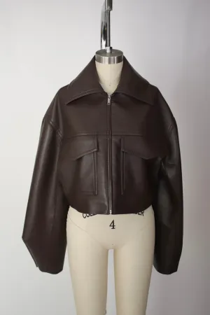 Nanushka Sapir Regenerated Leather Jacket