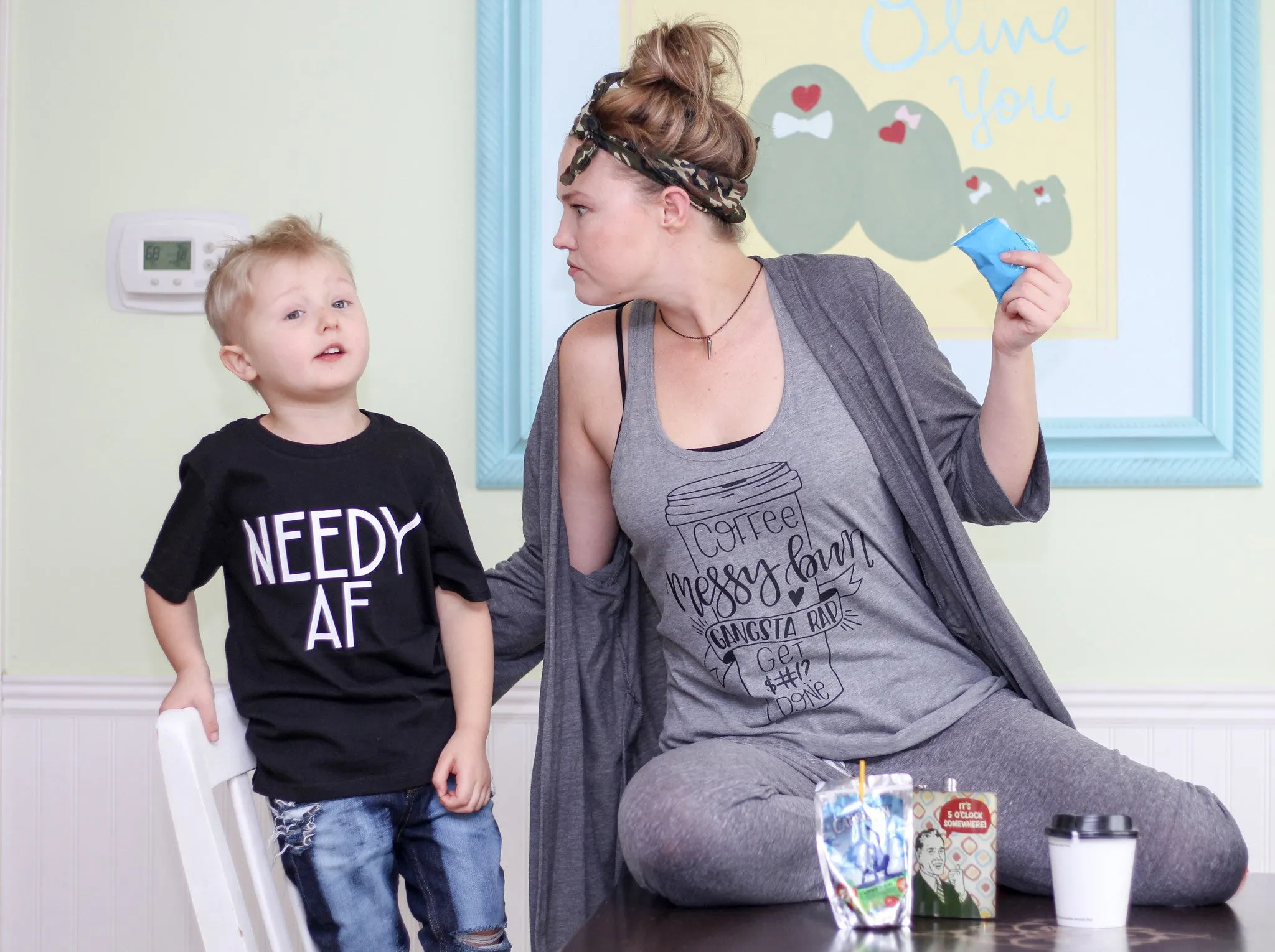 NEEDY AF Shirt (Needy as f*ck) Kid's Shirt