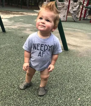 NEEDY AF Shirt (Needy as f*ck) Kid's Shirt