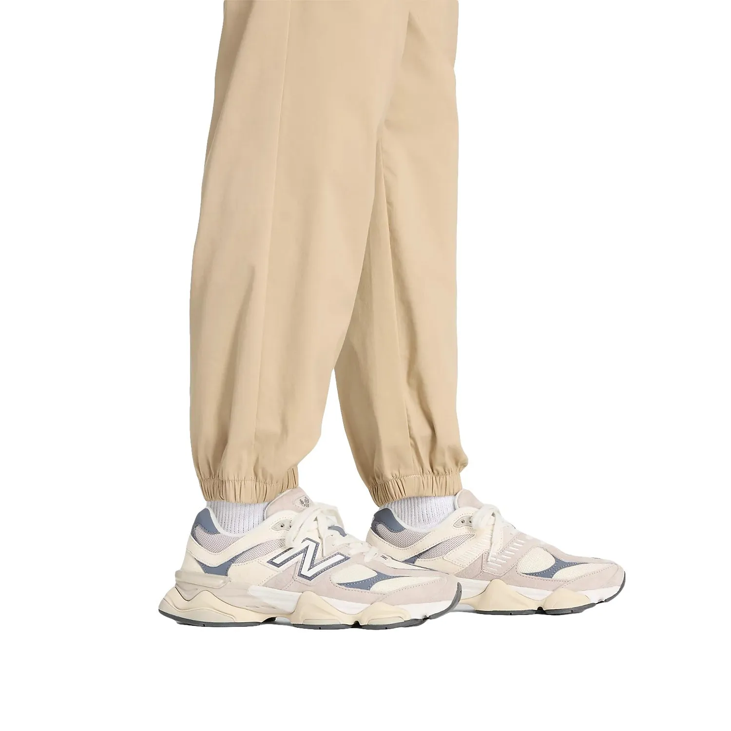 New Balance Men Twill Cargo Joggers Beige MP41579-SOT