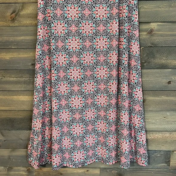 NEW Loveappella Faux Wrap Midi Skirt Size XSmall
