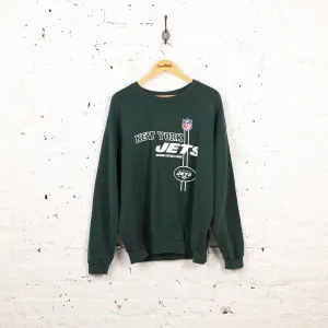 NFL Team Apparel New York Jets Sweatshirt - Green - L