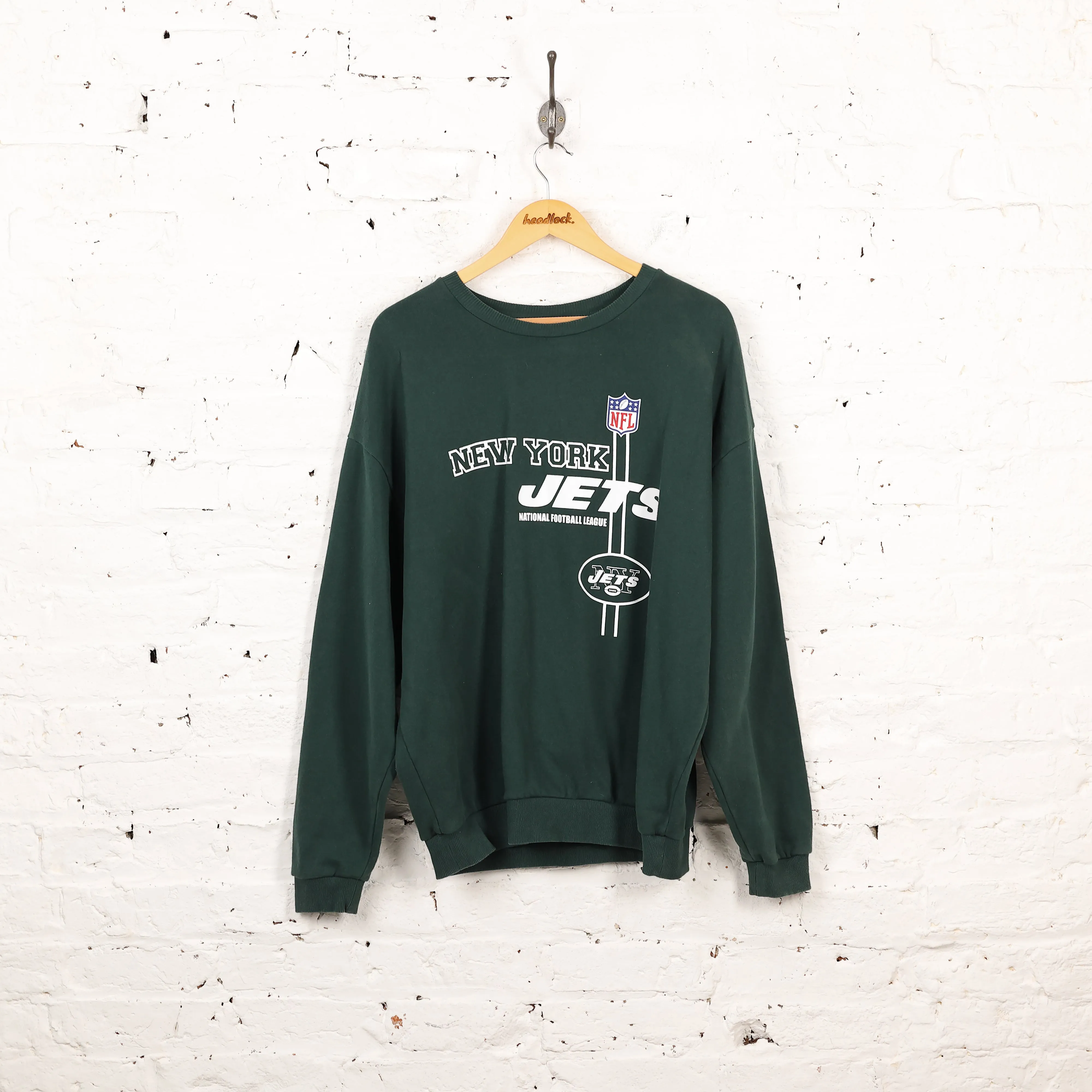 NFL Team Apparel New York Jets Sweatshirt - Green - L