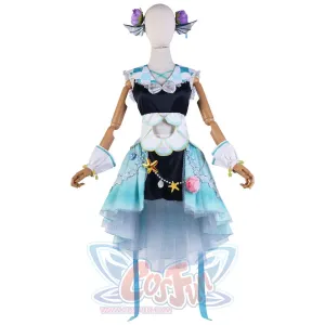 NIJISANJI Virtual YouTuber Finana Ryugu Cosplay Costume C07163