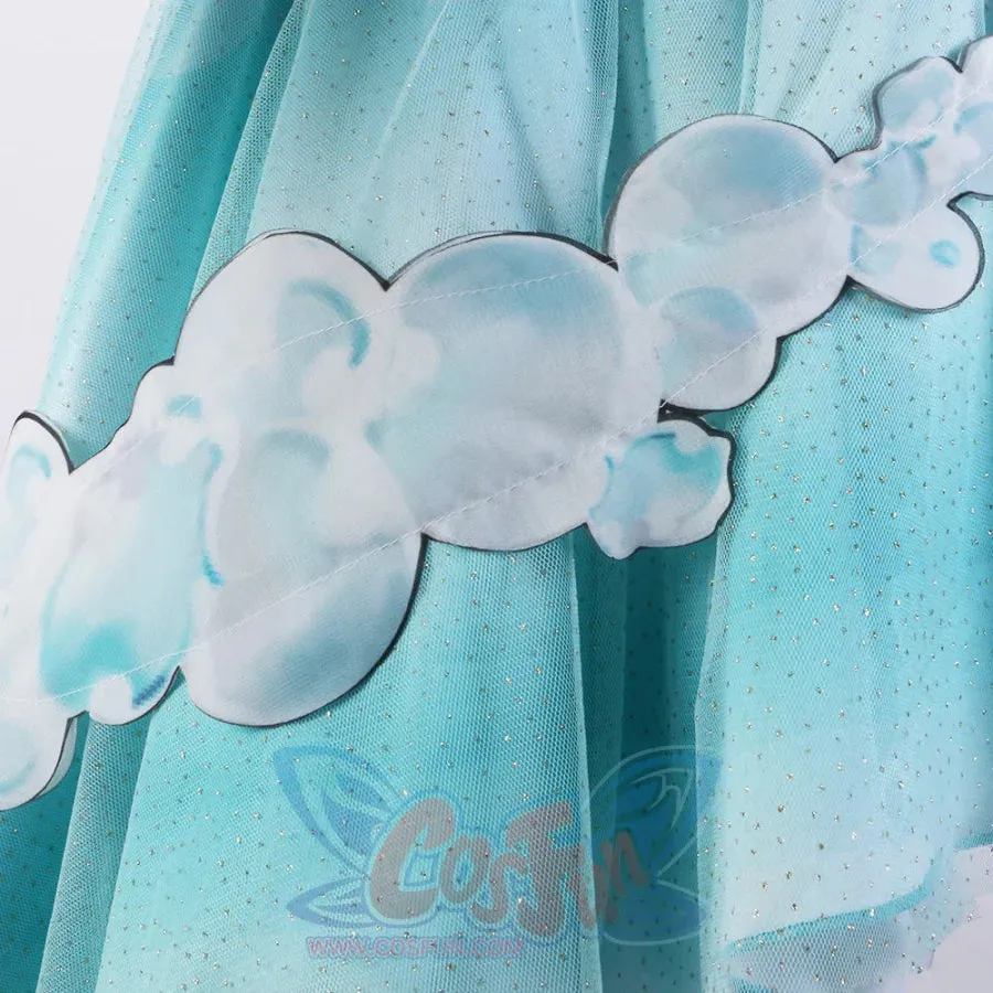 NIJISANJI Virtual YouTuber Finana Ryugu Cosplay Costume C07163