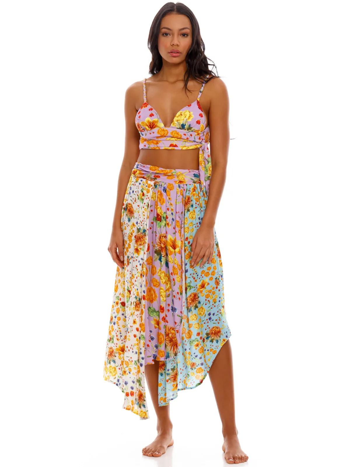 Noor Crop-Kayle Skirt ::RET