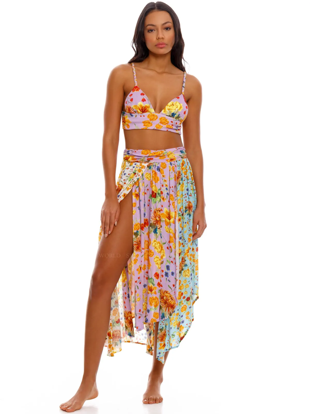 Noor Crop-Kayle Skirt ::RET