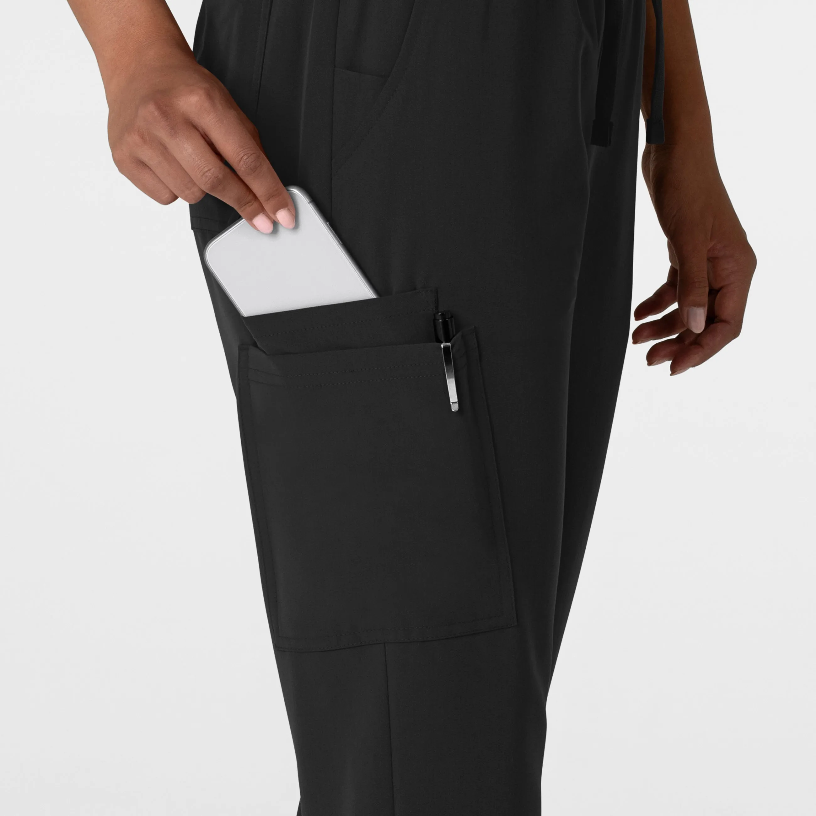 Nova 5132 Jogger Utility Scrub Pants Black