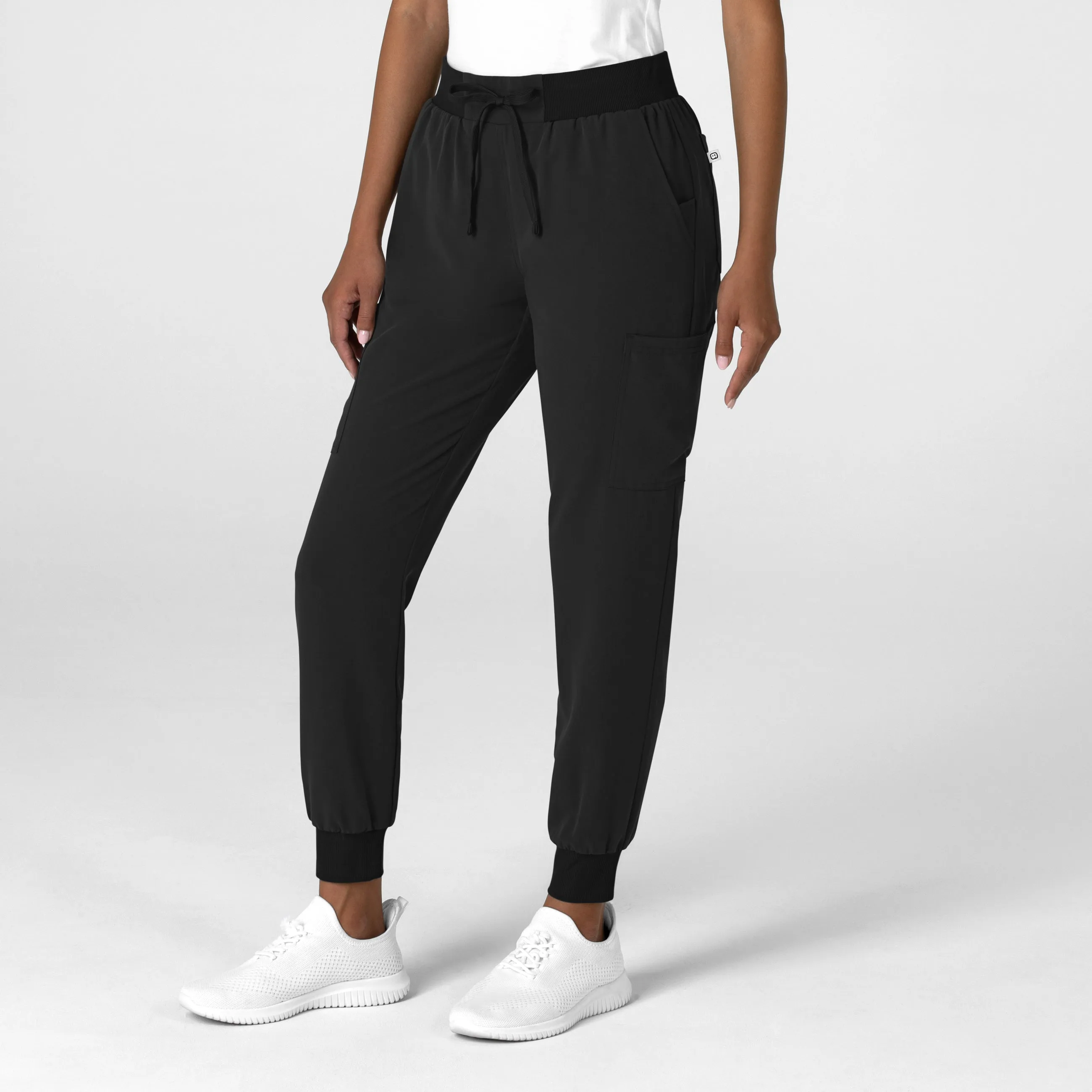 Nova 5132 Jogger Utility Scrub Pants Black