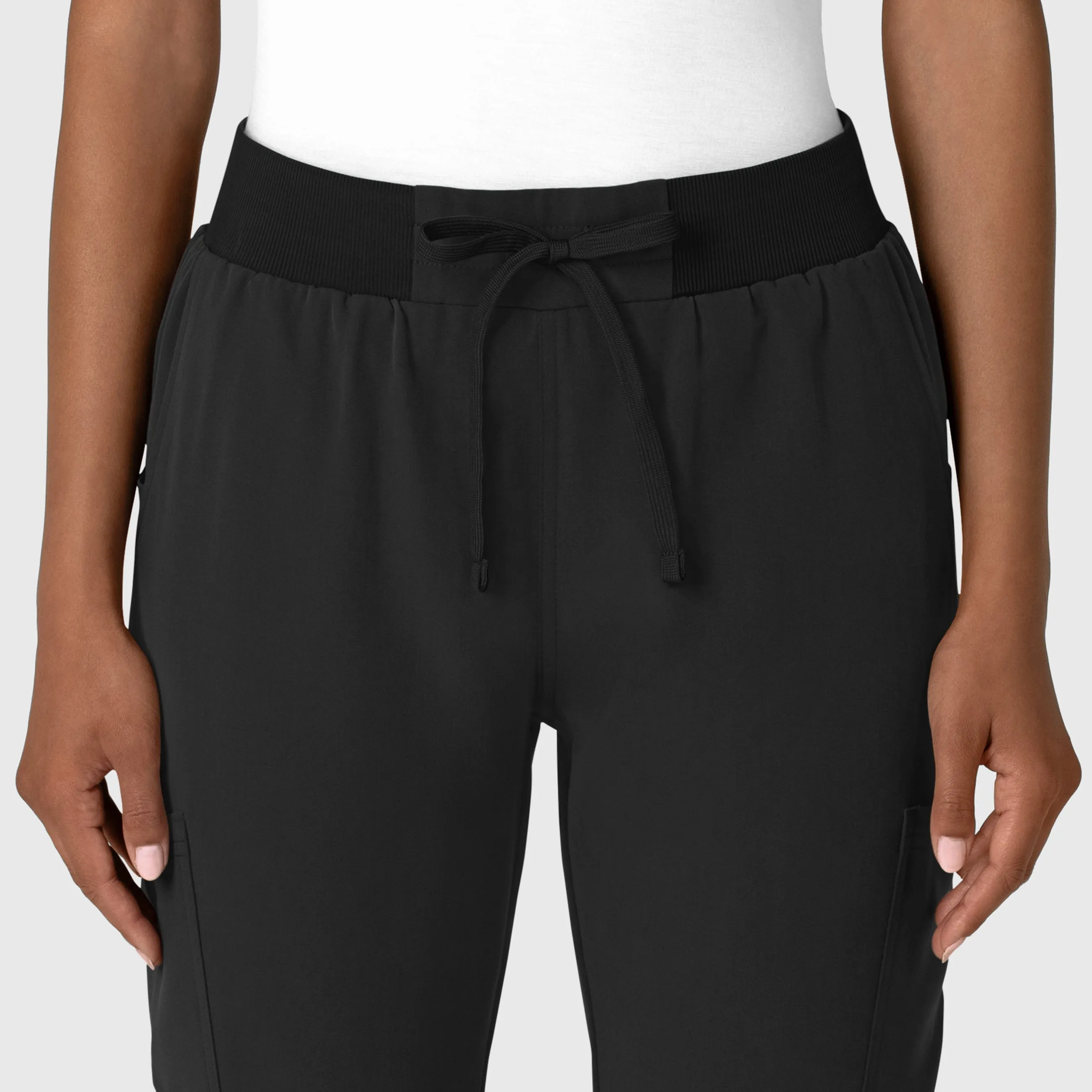 Nova 5132 Jogger Utility Scrub Pants Black