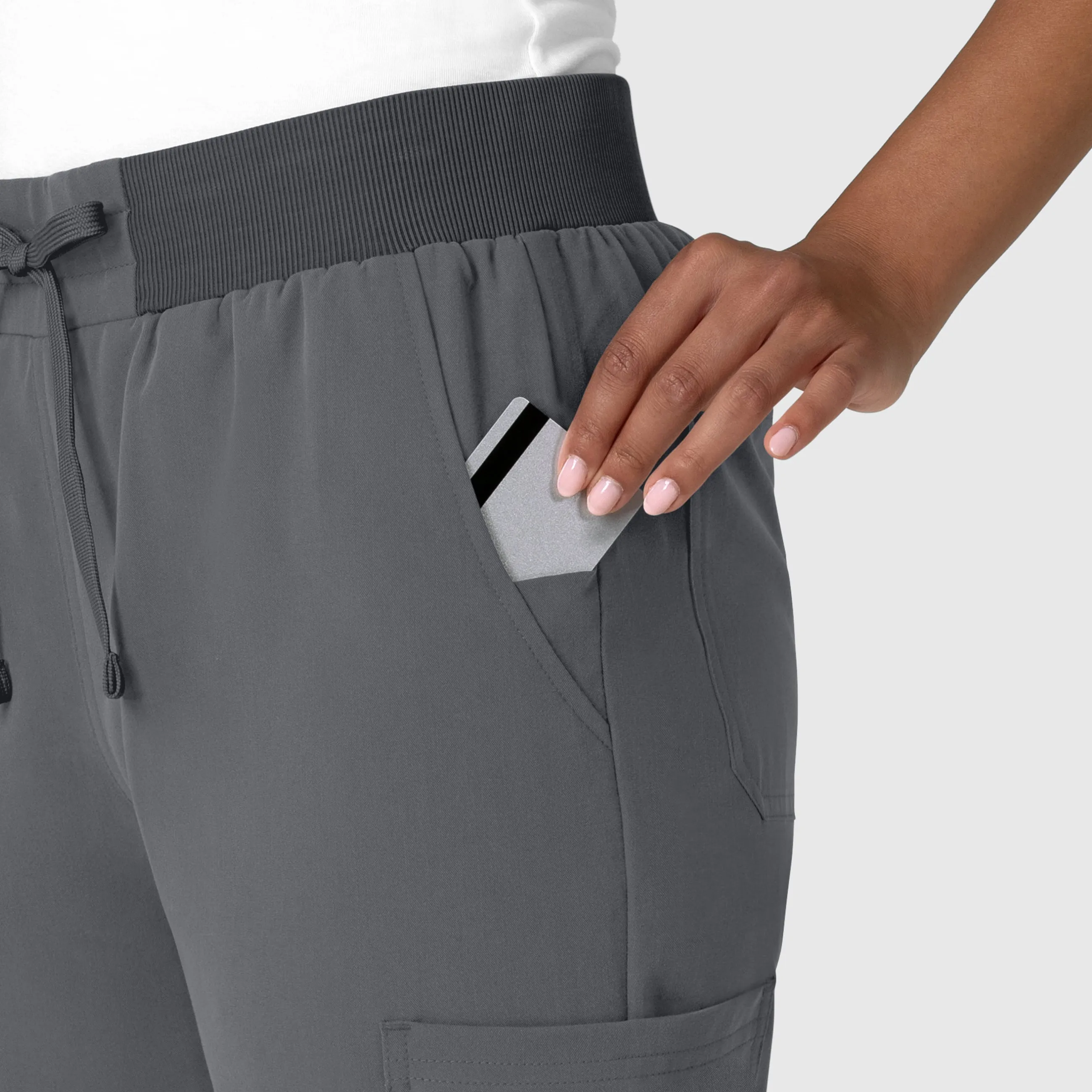 Nova 5132 Jogger Utility Scrub Pants Pewter