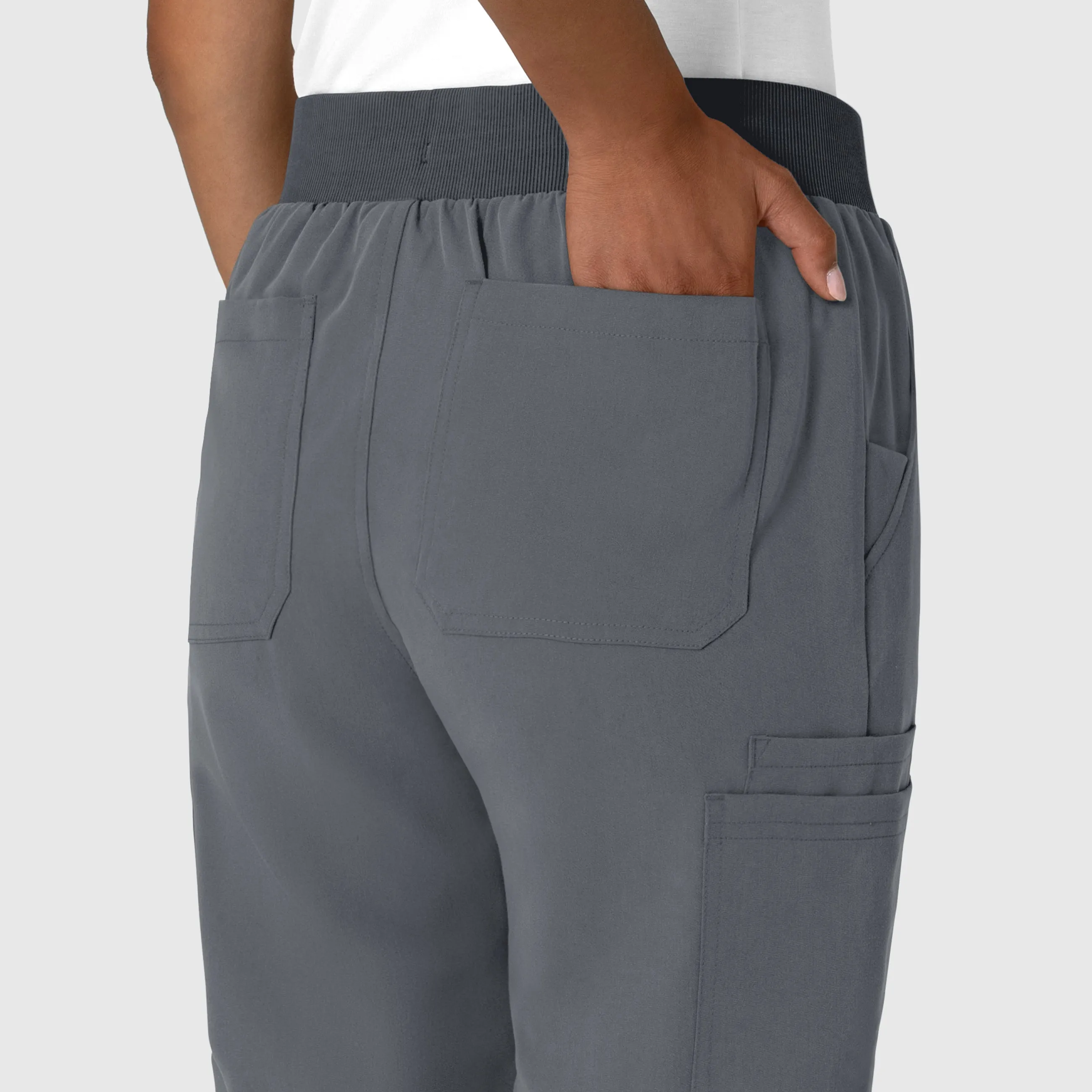 Nova 5132 Jogger Utility Scrub Pants Pewter
