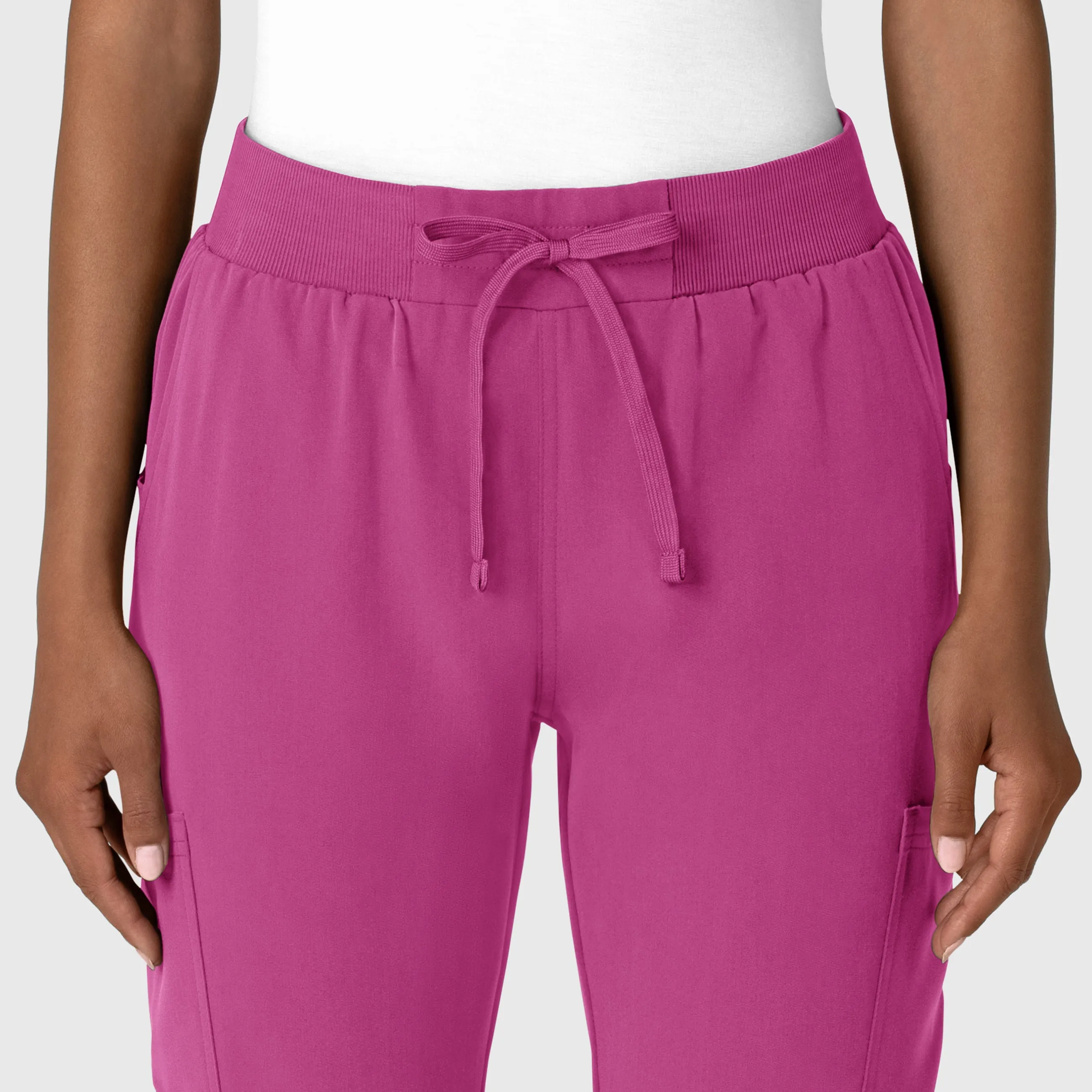 Nova 5132 Jogger Utility Scrub Pants Raspberry