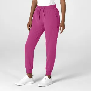 Nova 5132 Jogger Utility Scrub Pants Raspberry