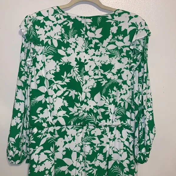 NWOT Ann Taylor faux wrap midi dress